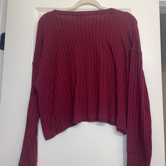 Arizona Jean Company cropped long sleeve top - Picture 3 of 3